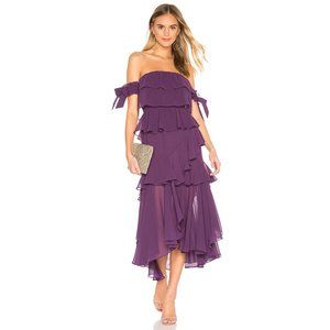 MISA Los Angeles Isidora Dress in Purple